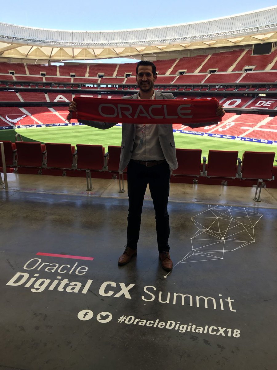 Inigo_Lumbreras's tweet image. Gran escenario para nuestro #OracleDigitalCX18
@E_Metropolitano