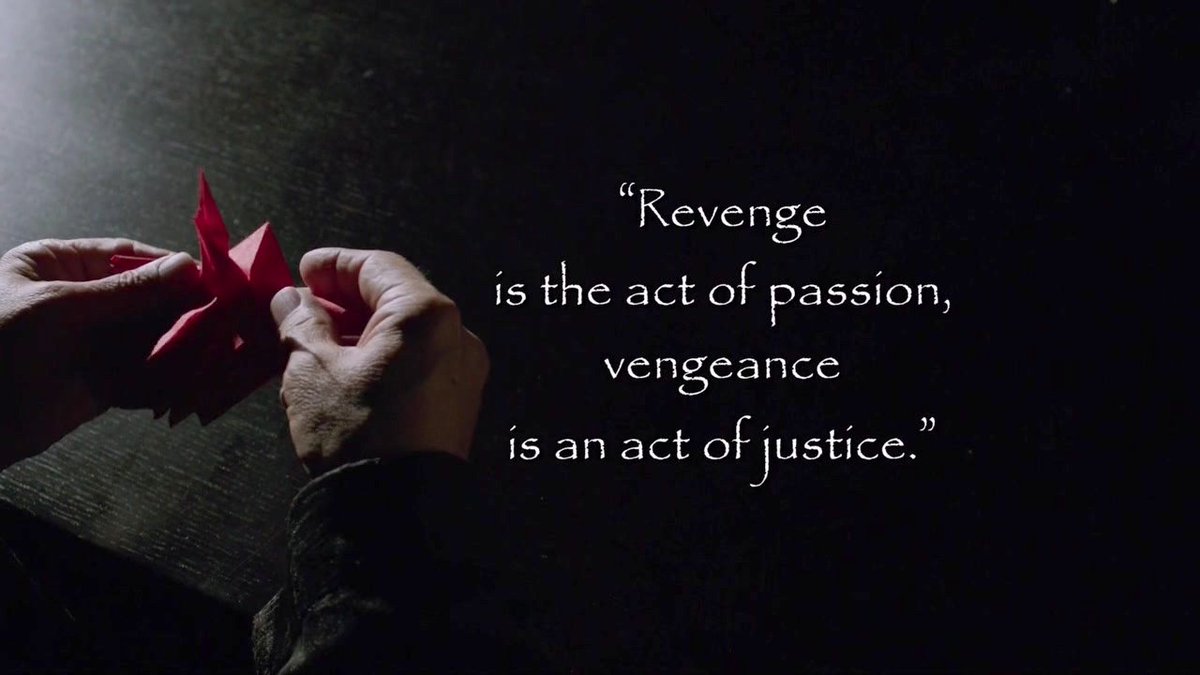 stevemccarten's tweet photo. "Revenge is an act of passion, vengeance is an act of justice" watch Faithless on @amazonprimenow https://t.co/3LJem0WbBD #faithlesstv #irishdirector #vengeance #revenge #justice https://t.co/JsFR6vRAEb