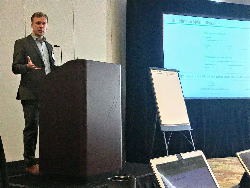 joshwentz's tweet photo. Great time speaking at #SmartCitiesWeek Silicon Valley conference about data-driven buildings for @LucidConnects with panelists @UCBerkeley CompSci Dept & @BerkeleyLab. Thanks @smartccouncil and @ENERGY! #BuildingOS #BenchmarkMyBuilding https://t.co/HCQcsJRgme