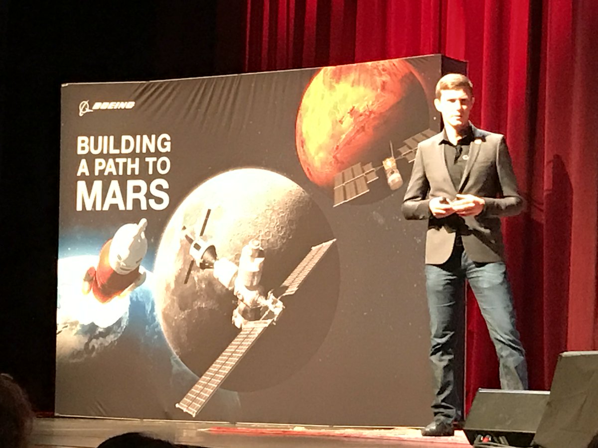 OfficialXYO's tweet photo. XYO's Markus Levin at #HumansToMars Summit on how blockchain technology and location verification can build the location service backbone for Mars. https://t.co/elWXdkbjKm #XYONetwork #h2m #Mars #blockchain https://t.co/Ot4XrB2jIA