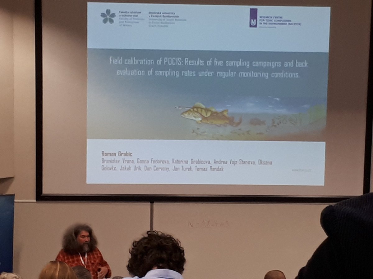 IPSW_IRELAND's tweet photo. Now Roman Grabic is talking about field calibration of POCIS passive sampler @IPSW_IRELAND #IPSW2018 https://t.co/RhtpNAD6zh