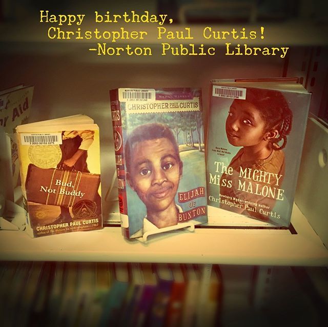 Happy birthday, Christopher Paul Curtis!  