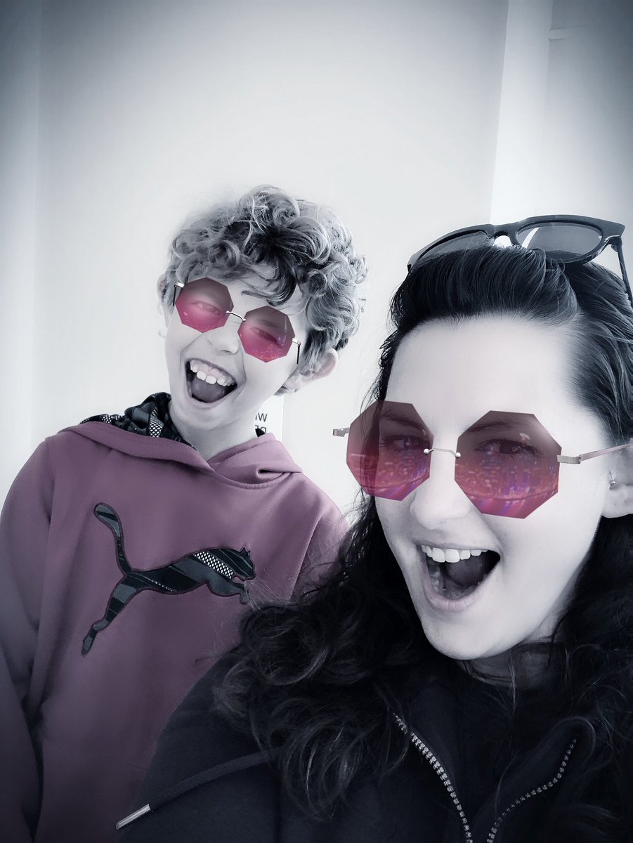 emwequality's tweet image. #routinebloodwork for the worm. We always do a selfie sesh while waiting. #oneparentfamily #specialneedsmama