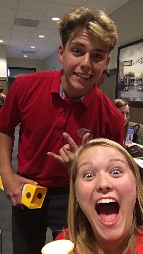 juliannacolvin's tweet photo. Eric from Chick-fil-A y’all #newalexfromtarget https://t.co/cefGo8zYA8
