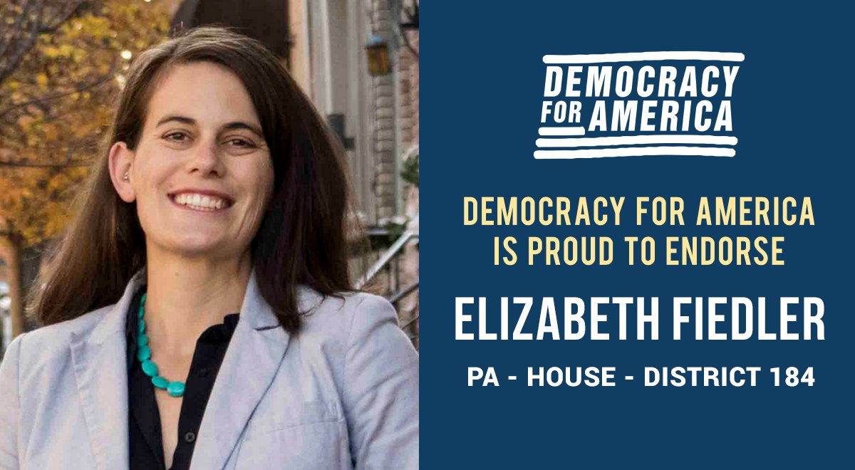 DFAaction's tweet photo. .@Fiedler4Philly demanded answers from the powerful at @whyy & now she wants to go to Harrisburg to fight for them as the Rep from South Philly's 184th District. She's lived the struggles of working people & we're thrilled to back her in the #PAPrimary #May15Primary. #TurnPABlue https://t.co/Cc2TZfIAdp
