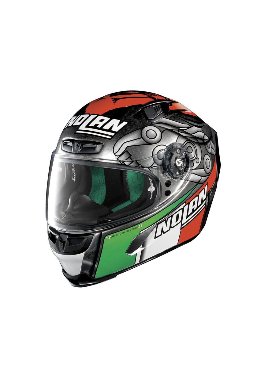 paco66_it's tweet photo. @nolan_group follow these special helmet made for special Italian Rider.
follow on: https://t.co/8xbK5cjlss 

#SBK #italia #melandri https://t.co/lQ02TEhrQm