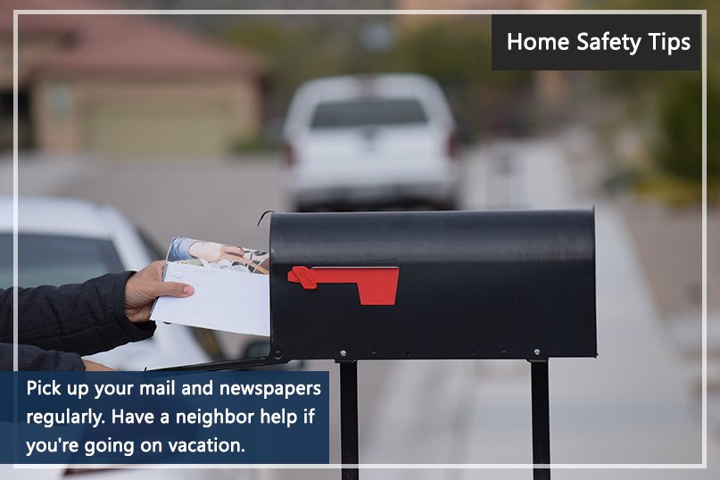 StateFarmKeenan's tweet photo. Summer is almost here, which means more and more people are going on vacation. Prevent theft while you are away with this tip. #homesafetytips #safety #safetytips #hometips https://t.co/tSV81PD1GW