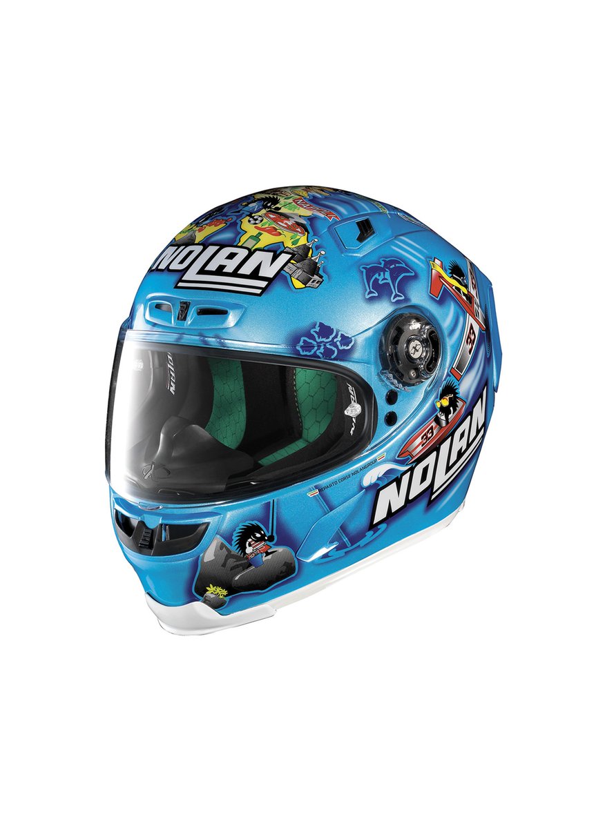 paco66_it's tweet photo. @nolan_group follow these special helmet made for special Italian Rider.
follow on: https://t.co/8xbK5cjlss 

#SBK #italia #melandri https://t.co/lQ02TEhrQm