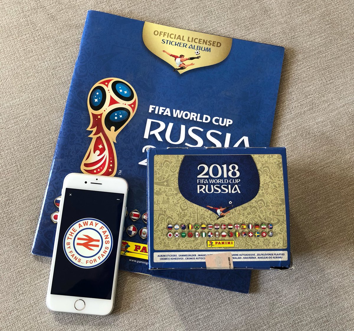 UKFootyBible's tweet photo. We’re giving away a copy of the World Cup Sticker Album along with a box of stickers, simply rt and follow us to enter. Winner announced Monday 21st May. Good luck! https://t.co/G05tsh60uh