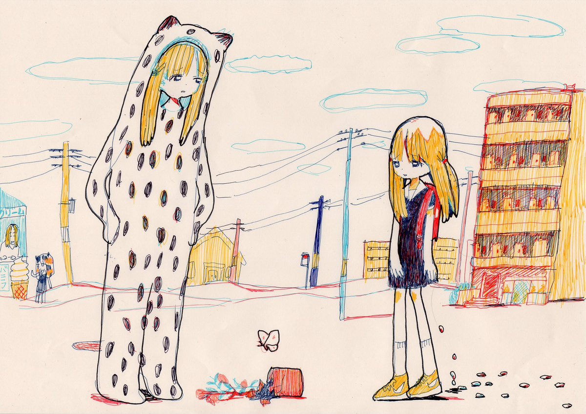 「¿ 」|白井もも吉/ｺﾐﾃｨｱT47bのイラスト