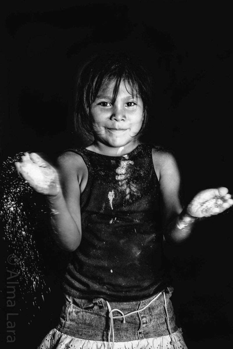 Thank you for supporting us! // Vanessa Guadalupe Martinez, age 9, participant since 2015, tries to look as tough as her 3 older brothers. Photo by Alma Lee // Monterrey, Mexico