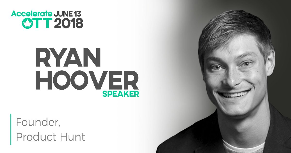 🚨SPEAKER ALERT🚨: the founder of the world's launchpad for makers &amp; startups, <a href="/ProductHunt/">Product Hunt 😸</a>, @Rrhoover will be here. In Ottawa. June 13. O.M.G!!! 🙌 #AccelerateOTT #ScaleorFail 
Get your tickets here >>> accelerateott.ca