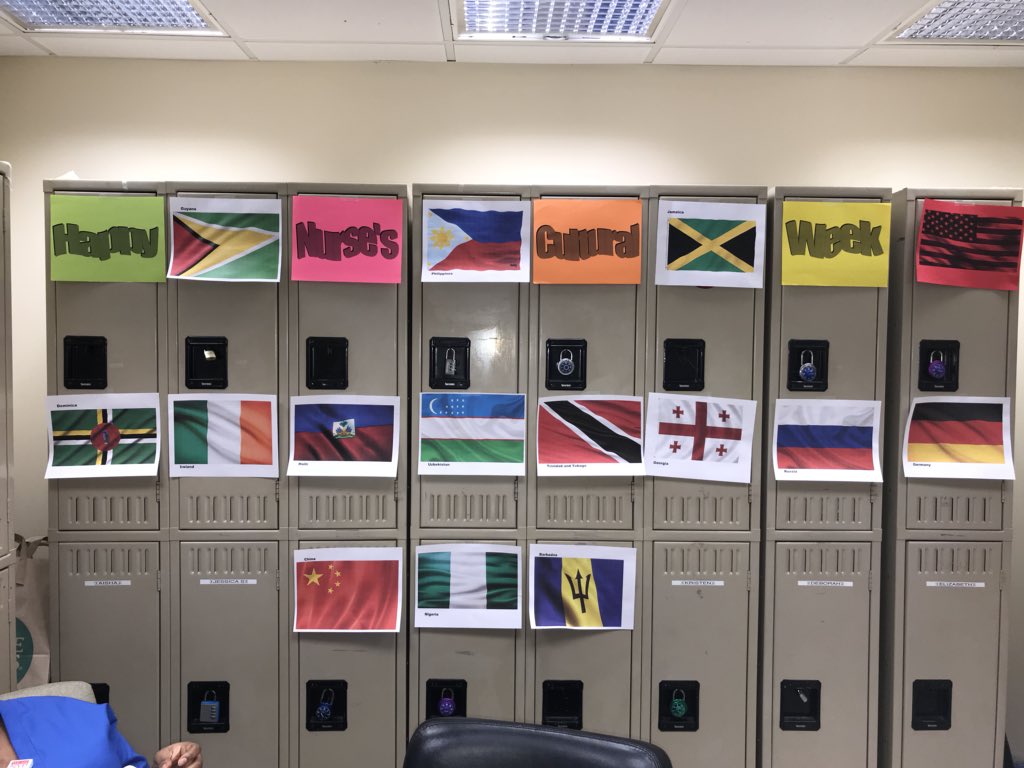 GTdancenurse's tweet photo. As we celebrate a week of culture on our unit Infill 6 @NYPBrooklyn. I am so proud of my awesome staff for being engaged and for their participation. All brought in a dish from their culture. #Respect #CulturalWeek #Bestfriendatwork #Progress #Wecareforeachother https://t.co/qKqC7VgxMH