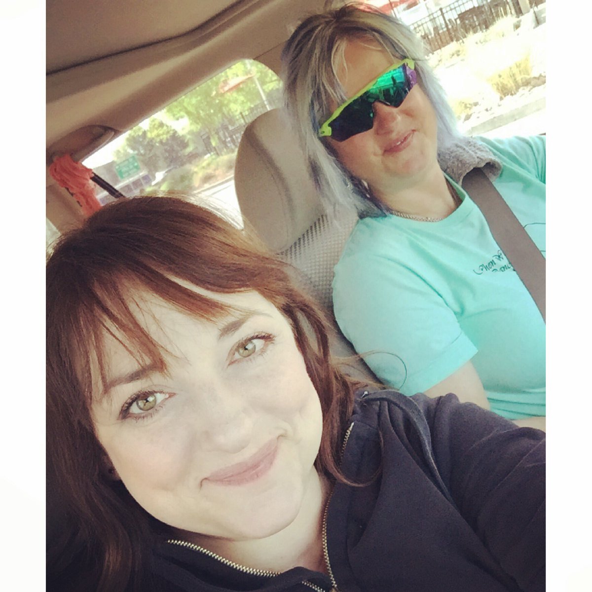 weareterce's tweet photo. Sam has been a friend for 14 years. I don’t get to spend as much “real life” time w/her, because she lives in a different state. However, it is a friendship that I’m thankful for. We’re both attending Inspiresong this year and we are officially on our way to Aspen. #inspiresong https://t.co/8FGqDEmfaR