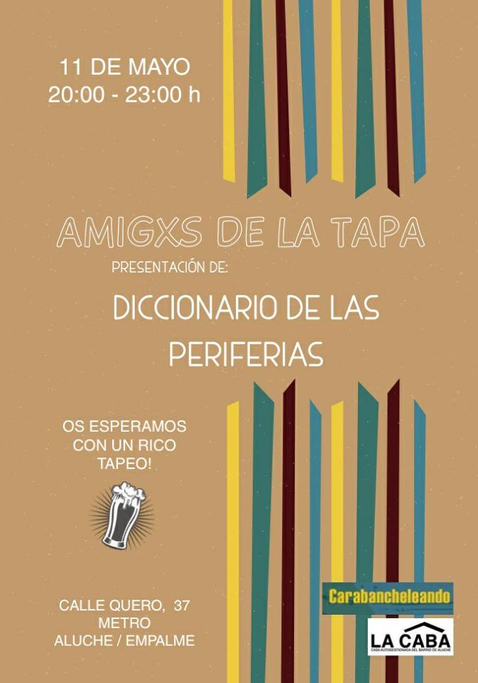 Traficantes_Ed's tweet photo. Una invitación a leer, pensar y combatir.
Presentación de “Diccionario de las Periferias” con @lacabaluche
#AlucheIsNotSpain
#AlucheIsPeriphery
https://t.co/neNgBsiEdA https://t.co/HDiJ5QXsGk