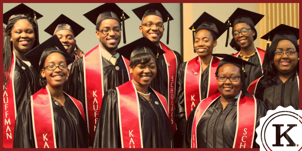 KauffmanKSI's tweet photo. #ThrowbackThursday to a few of our Class 1 scholars graduating college back in 2013! Trailblazers to the several hundred #KSIAlumni that would follow! #UncommonLegacy #Persistence #CollegeAccess https://t.co/H7hoafJnB3