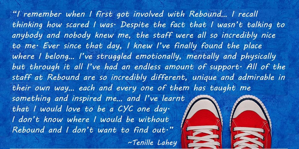 SarniaRebound's tweet photo. Today we thought we'd let the youth do the talking and show us how people working in the field of Children's Mental Health have impacted on them... #GetLoud https://t.co/UIA75qE27b