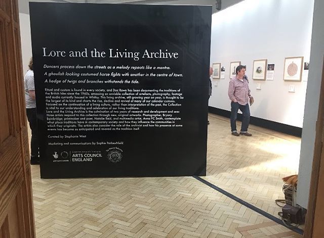 AnnaFCSmith's tweet photo. Lore and The Living Archive at Touchstones! 💚
.
#loreandthelivingarchive @contemporaryforward #Rochdale #art #folkart #custom #archive #folkcustom #britishcustoms #docrowe #docrowearchiveproject #exhibition #gallery https://t.co/Q9tsRXxsUp https://t.co/a7yhbf3Sw1