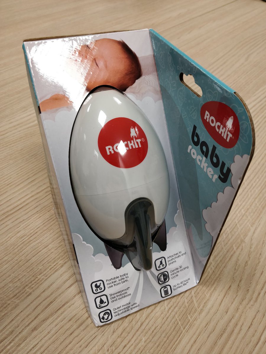 rockit portable baby rocker