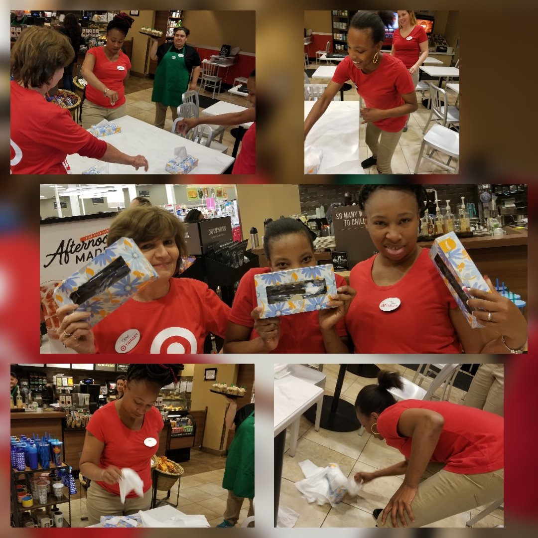 Tissue toss. #funevent #target #1378 #everyoneisawinner #LoveWhereYouWork <a href="/DebbieFolse/">Debbie Folse</a> <a href="/ZackPierceTGT/">Zack Pierce</a> @JJCase716 <a href="/PaigeeVeta/">Paigee Veta</a> <a href="/StefHemenway/">Stefanie Hemenway</a>