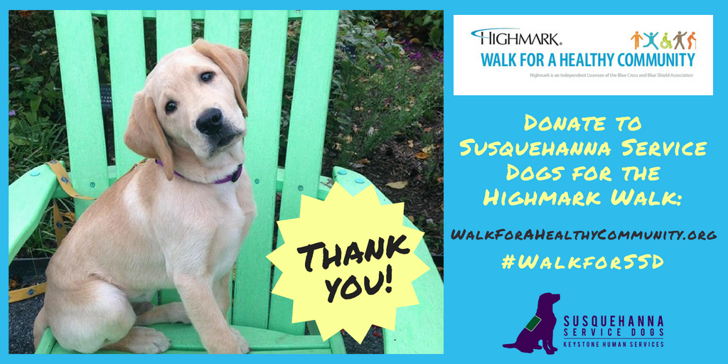 SSDOGS's tweet photo. Thank you to everyone who donated yesterday for our big day of giving for the Highmark Walk for a Healthy Community! You raised $5,000 in one day! We hope you'll join us for the #HighmarkWalk on May 19. Sign up here: https://t.co/l1rIKDIFJY #WalkforSSD https://t.co/lAGbhAnLls