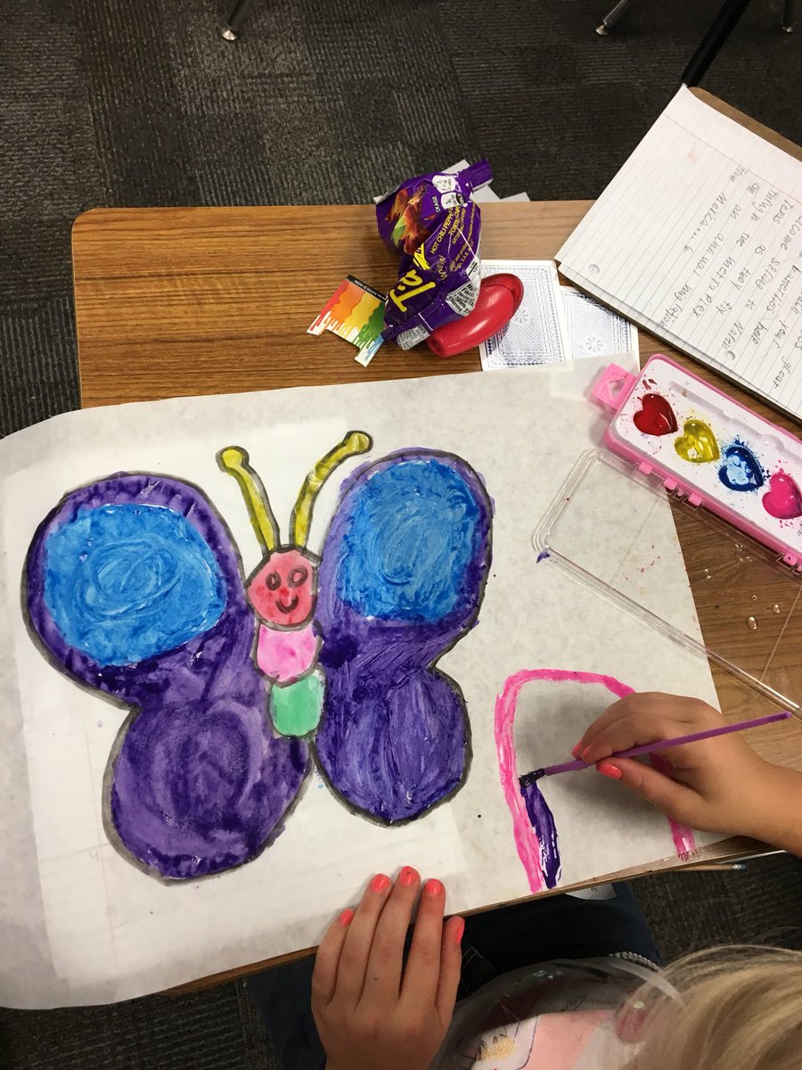 jscottstapleton's tweet photo. Creating Monarch Butterflies to go along with our research #austinblueroos https://t.co/8Liz2zXO3s