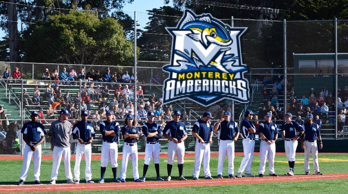 CityofMonterey's tweet photo. NEWS RELEASE: Monterey Amberjacks Baseball Returns to #Monterey for Season Two ⚾️ #SpringTraining begins May 21-22 & #OpeningDay is scheduled for Friday June 1 at 630PM. More info: https://t.co/FwysDjlBTb #PecosLeague #MinorLeage #Baseball https://t.co/vMhLjIwwx8