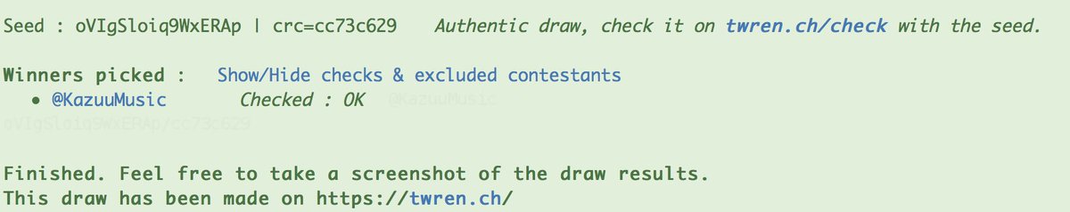 rustfastcom's tweet image. 2x Crypt of Death AK47 winner is @KazuuMusic    !  Congratulations ! 

New giveaway in 10 minutes !