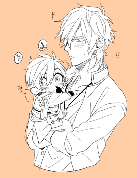 昔描いた小さい写し光忠君はこれ... 