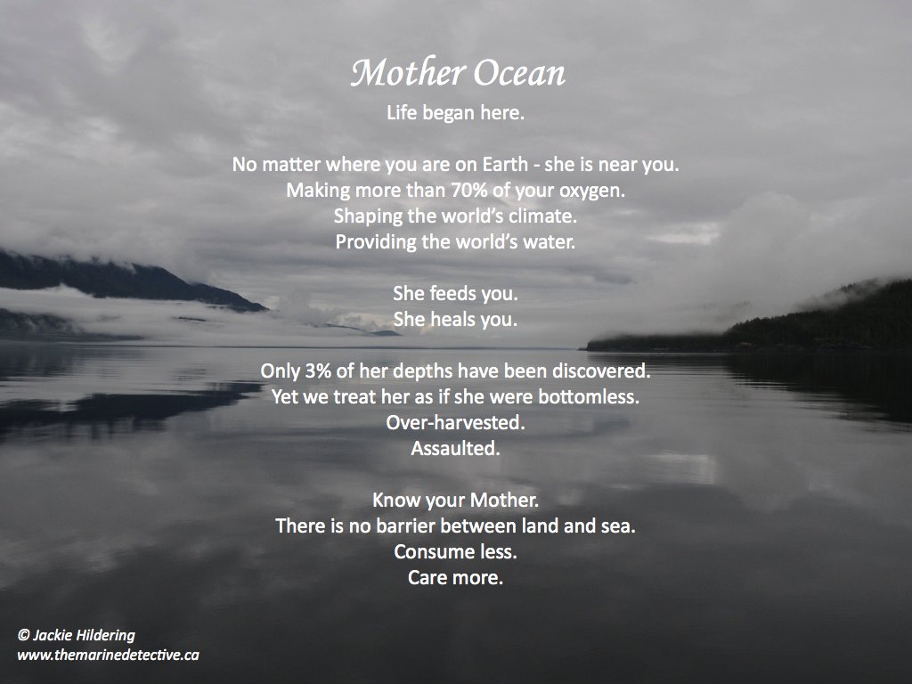 National Mother Ocean Day - #preserveouroceans #consumeless #caremore