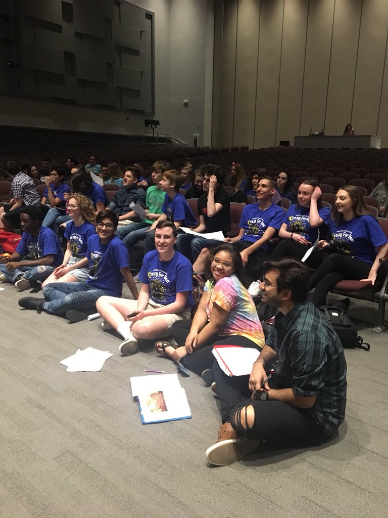 phs_theatreco's tweet photo. Watching the Freddy nominations! #phsdrama #C4U https://t.co/pxdEB0L26F