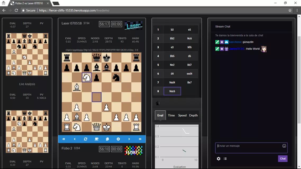 TCEC - Top Chess Engine Championship - Blitz special event of season 10  just started ad you can follow the live games in   Houdini won the main event of TCEC season