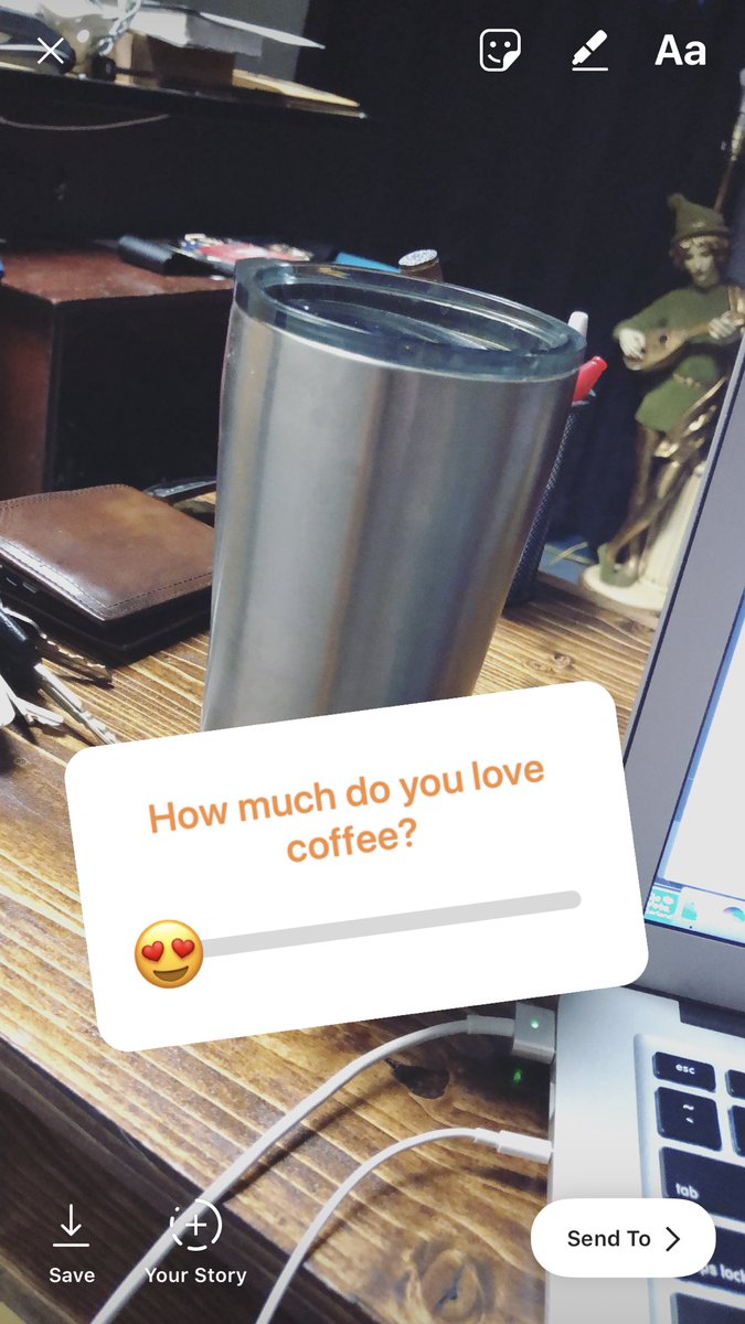 There’s a new way to poll your friends in Instagram stories! Check out the emoji slider!