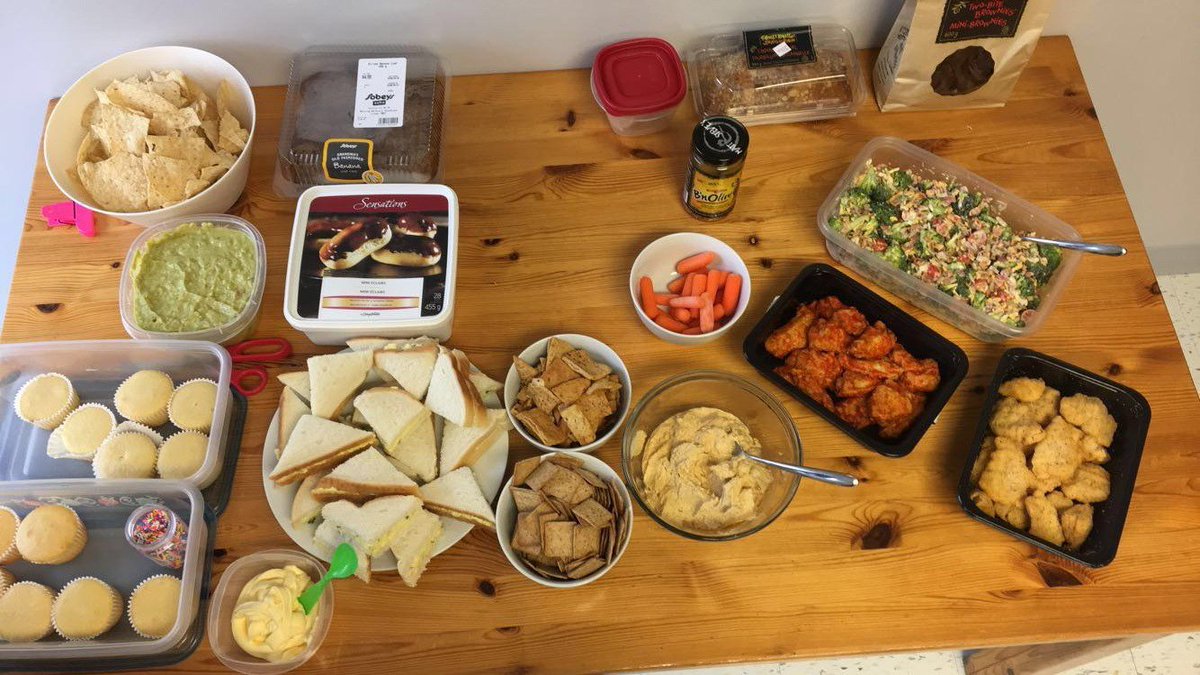 Team potluck in our #Halifax office today! Lookin' yummy! 🥘🍴🥪 Now that's the #ThirdWaveWay!