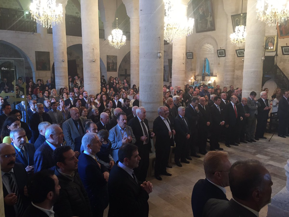 ErolDora's tweet photo. Mardin'de Süryani Katolik Patriğinin katılımıyla yapılan Meryem Ana kilisesinin açılış törenine katıldık https://t.co/QdQF6EDWTg