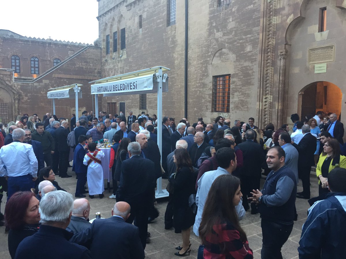 Mardin'de Süryani Katolik Patriğinin katılımıyla yapılan Meryem Ana kilisesinin açılış törenine katıldık