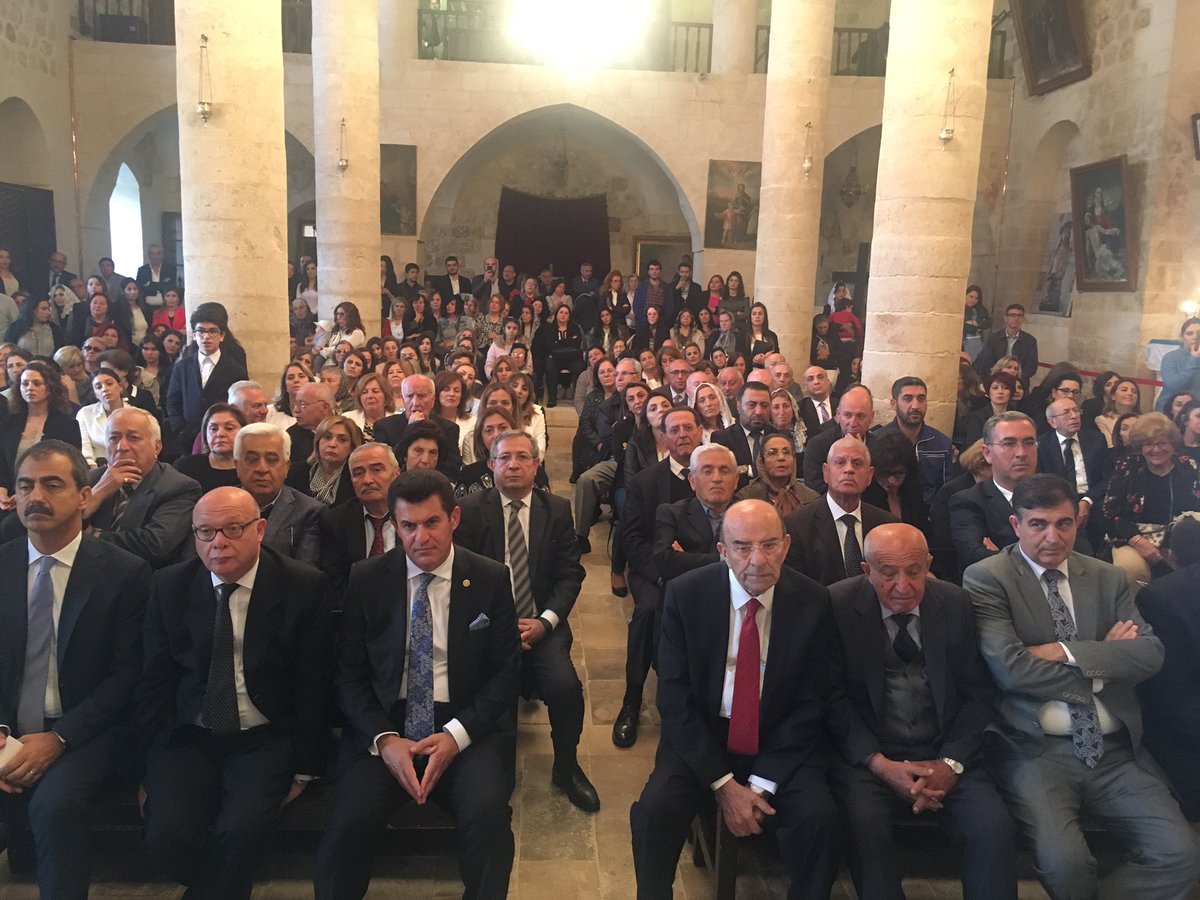 ErolDora's tweet photo. Mardin'de Süryani Katolik Patriğinin katılımıyla yapılan Meryem Ana kilisesinin açılış törenine katıldık https://t.co/QdQF6EDWTg