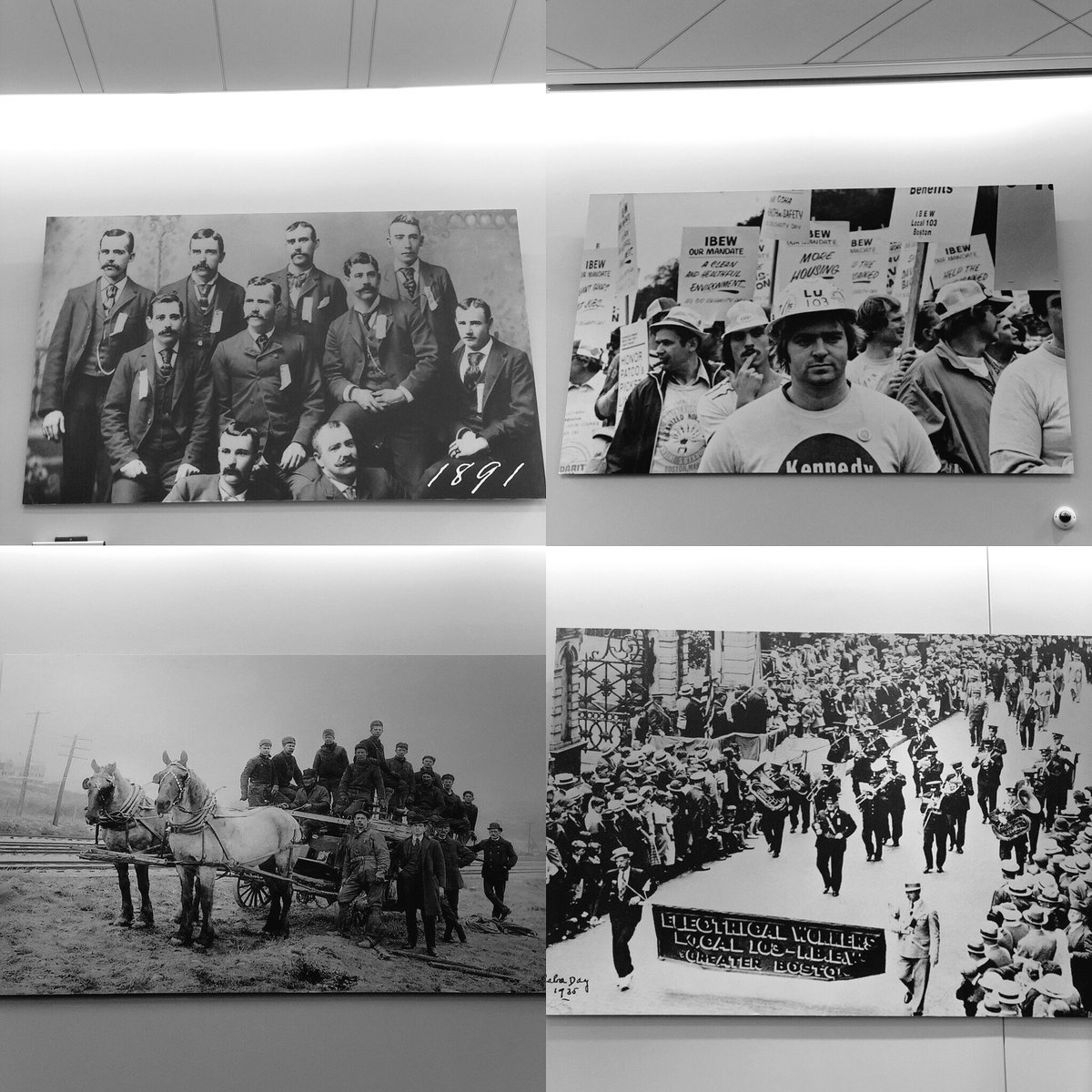 May is Labor History Month. It’s only fitting that IBEW 103 also just celebrated its 118th birthday! The labor movement helped shape this country & union workers continue to work toward creating a better future for our communities. (Photos: @IBEW103)

#laborhistorymonth #aflcio