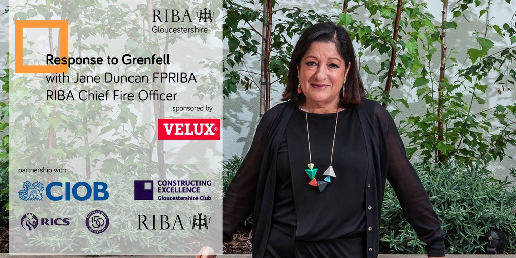 RIBA_Glos's tweet image. Tickets available for our collaborative event with @JaneDuncan41 on the 27th June, discussing the industries response to Grenfell. 

Tickets here: RIBAJaneDuncan.eventbrite.co.uk 

#BeRIBA #Gloucestershire @CE_Glos @CIOBSouthWest @RICSMatricsGlos @uniofglos @ArchitectureSW