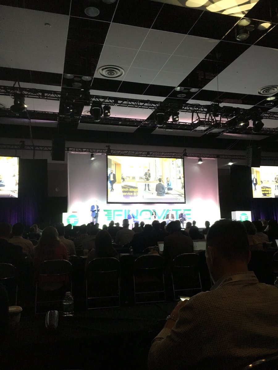 flybits's tweet photo. Love hearing the insights on Branch vs. Digital and why FIs need to still plan for the human touch! #Finovate #Flybits https://t.co/M4tl0Xnjy3