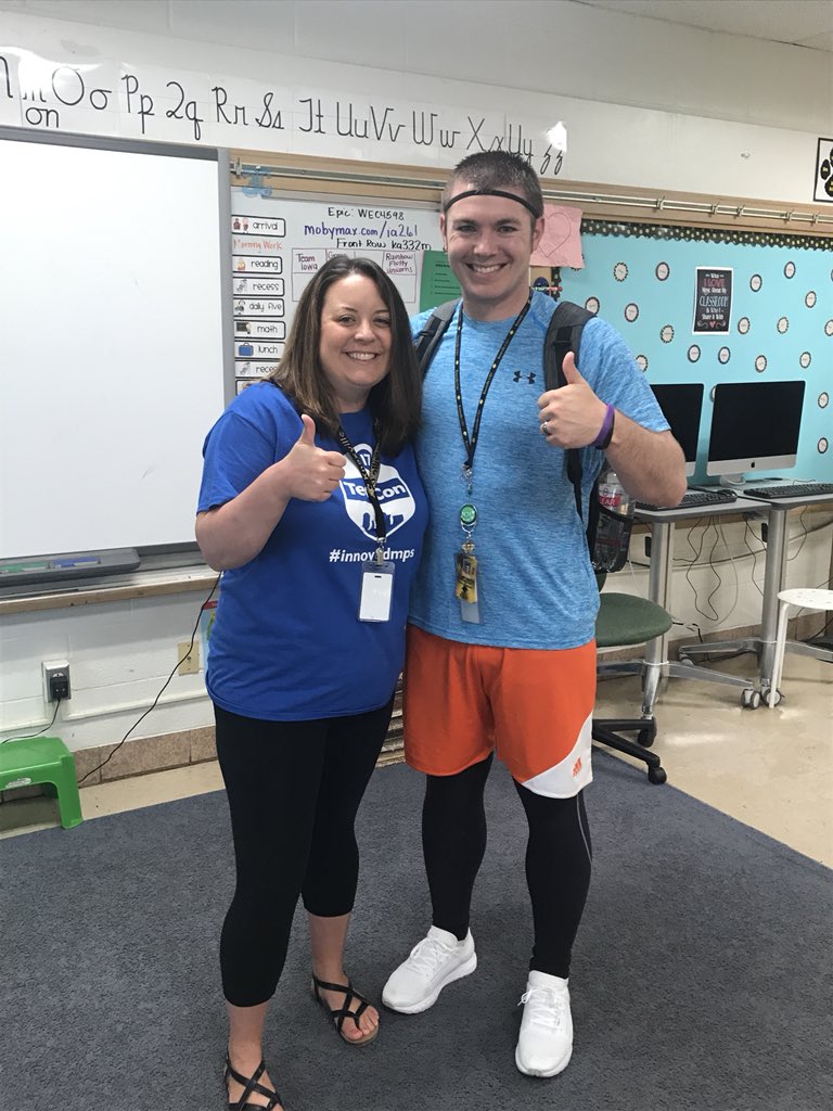 MrsChristianNS's tweet photo. Dress like Abbie K day is the BEST day! @MrKeitges https://t.co/H1DGzom9OO