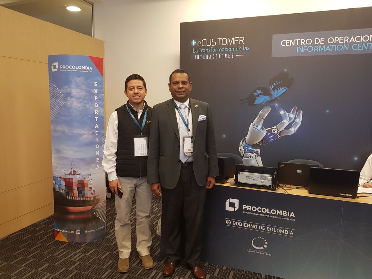 Financreditos's tweet photo. Rueda de negocios @PROCOLOMBIACO en #CXSummit2018 @Financreditos #FelizJueves https://t.co/FqC37iNT7S