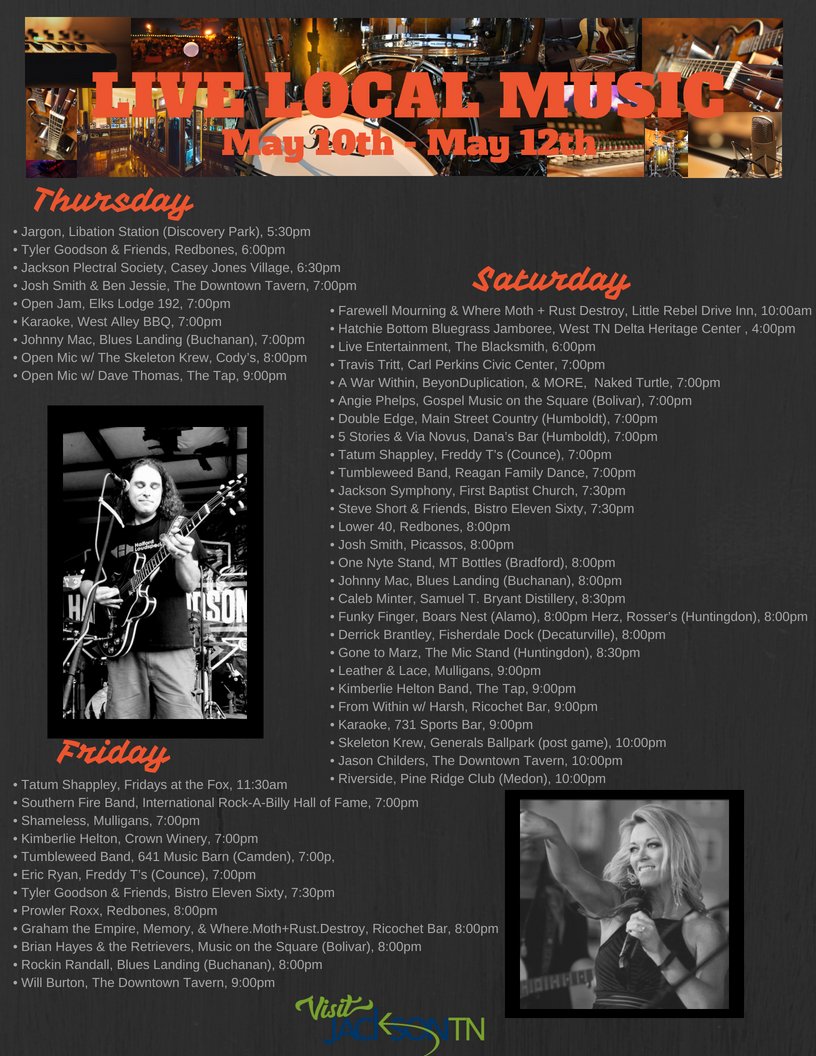 VisitJacksonTN's tweet image. #Moms like music too! 
#MadeinTN #AMTriangle