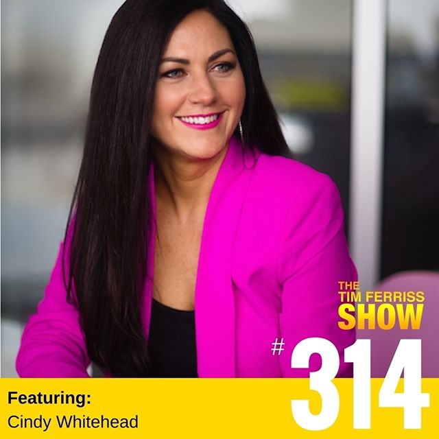 tferriss's tweet photo. NEW podcast is up! Please enjoy my interview with Cindy Whitehead (@cindypinkceo). #TheTi... https://t.co/R7V5aeS1hM https://t.co/s8xY95ztG9