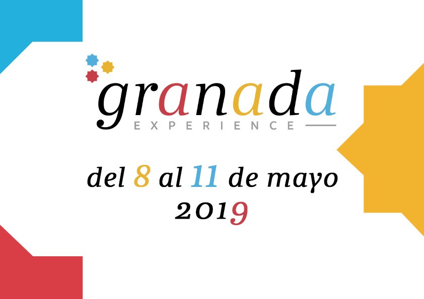 GranaEXPERIENCE's tweet photo. ¡Ya tenemos fecha confirmada para nuestra III Edición!
En 2019 @GranaEXPERIENCE volverá con nuevos contenidos y actividades para continuar siendo un referente de las artes escénicas a nivel nacional. https://t.co/VxMHVhIPmc