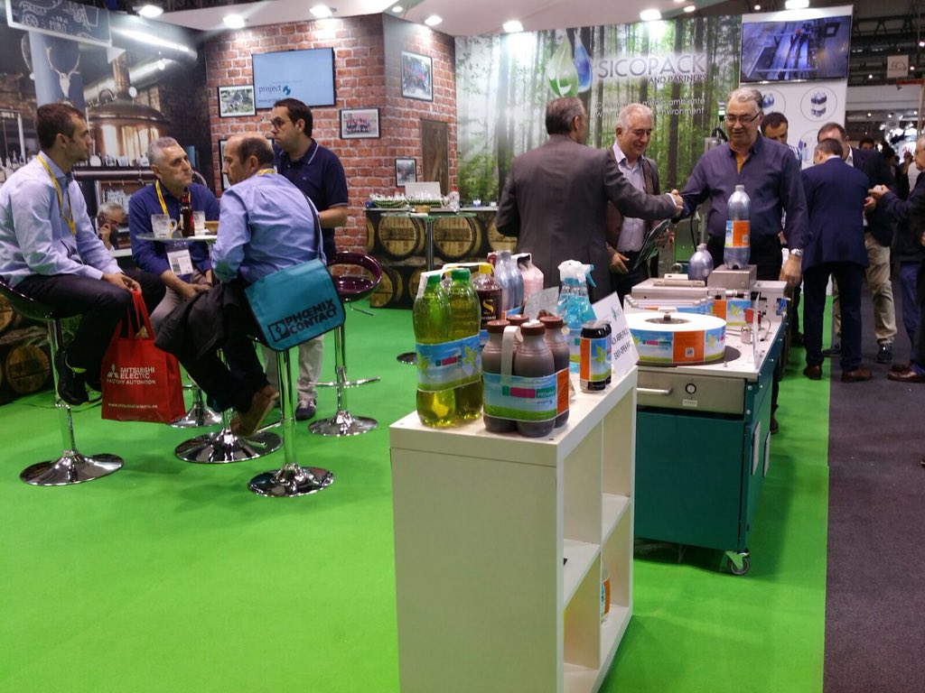 sicopack's tweet photo. Seguimos a tope en #Hispack18 https://t.co/shdU8oamVt