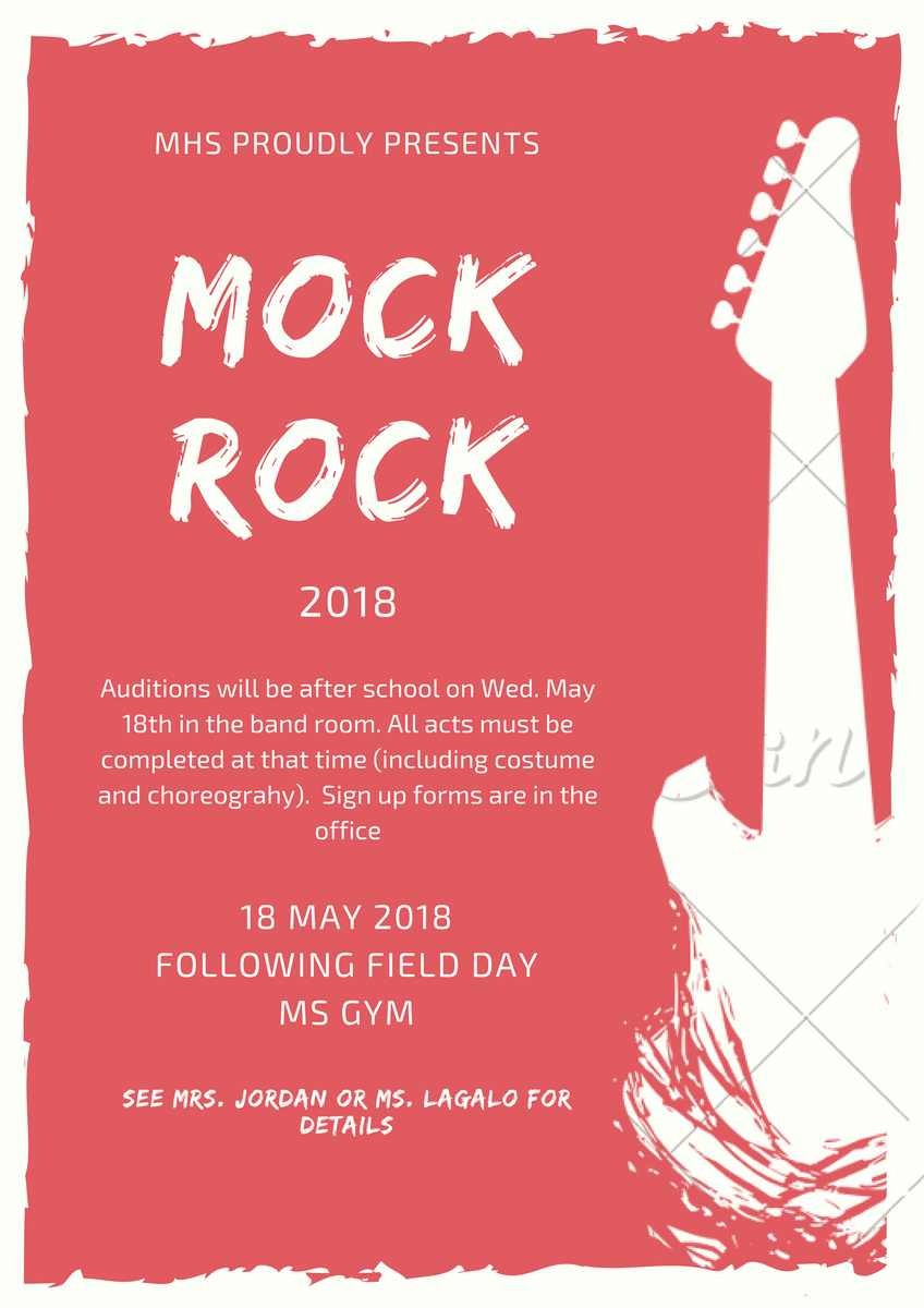 MerrillVandals's tweet photo. Mock Rock 2018 is HERE! Sign up now! https://t.co/SmJCvFiXIH