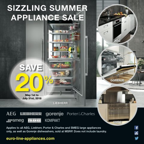 A deal this good really builds up an #appetite! Get your #kitchen ready for summer #entertaining with our high quality and well-priced range of #appliances. Find a dealer near you: porterandcharles.ca/find-a-dealer/ #SALE