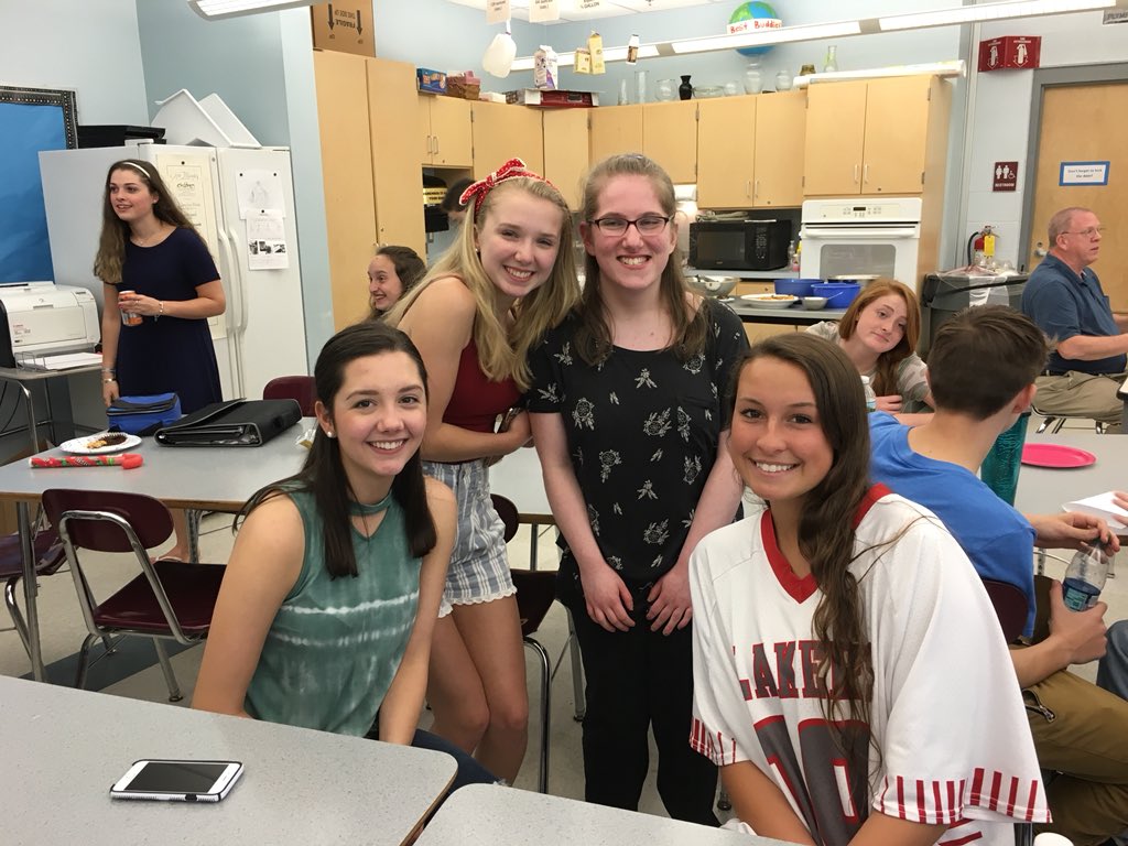 FrazierSpecEd's tweet photo. Our Senior Send-Off Party was fabulous! Lots of laughs and no tears...saving that for June 2nd! https://t.co/27vSDZRhPN