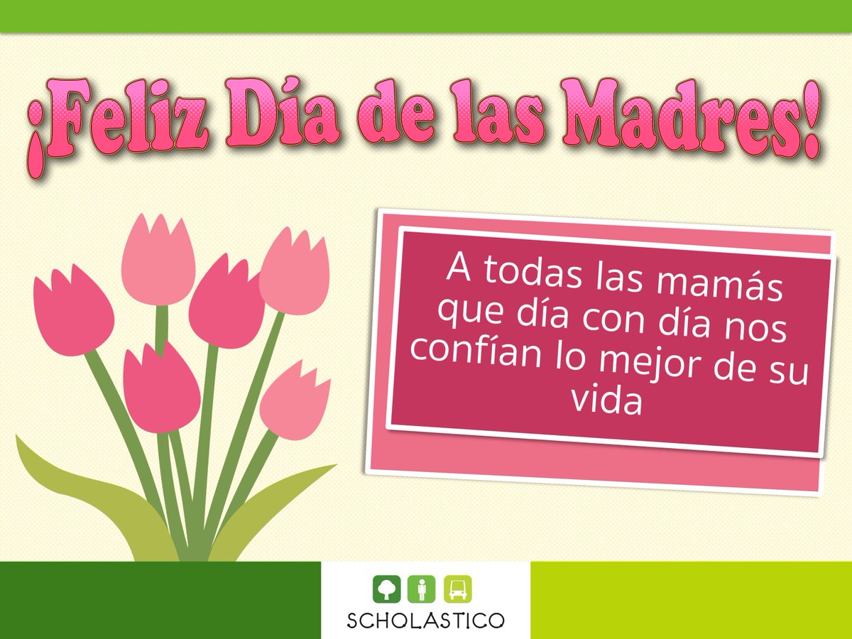 🚌 👩‍👧 💕 👩‍👧‍👦 🎀 👩‍👦‍👦 💐 👩‍👧‍👧 🚌

¡Feliz día a aquellos seres llenos de amor incondicional!

#10DeMayo #DiezDeMayo #DíaDeLasMadres #FelicidadesMamá #MamásMexicanas #Scholastico #Amor #Moms #Madres #Mamás #TransporteEscolar #TransporteCorporativo #Turismo